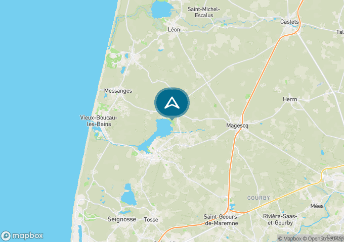 Localisez le camping sur la carte